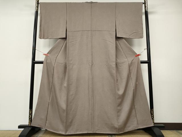 平和屋着物●伝統工芸師　服部光擴　江戸小紋　鮫小紋柄　正絹　逸品　未使用　CABI9892ut