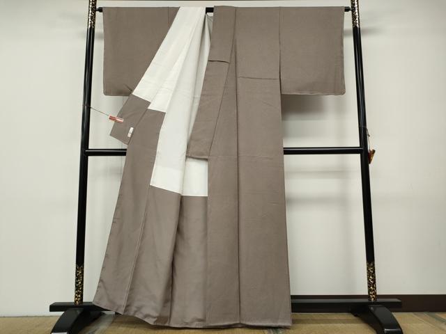 平和屋着物●伝統工芸師　服部光擴　江戸小紋　鮫小紋柄　正絹　逸品　未使用　CABI9892ut