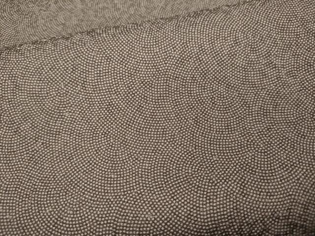 平和屋着物●伝統工芸師　服部光擴　江戸小紋　鮫小紋柄　正絹　逸品　未使用　CABI9892ut