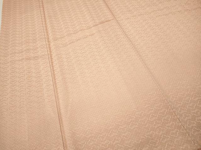 平和屋着物●江戸小紋　花菱文　正絹　逸品　CABI9894ut