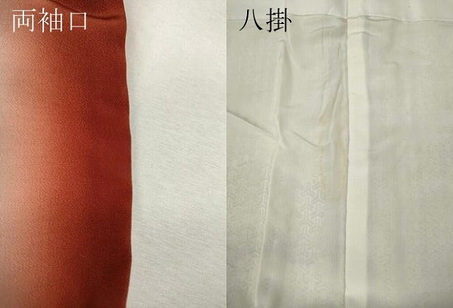 平和屋着物●上質な小紋　雲重ね文　正絹　逸品　CABI9905ut