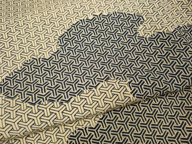 平和屋着物●上質な小紋　雲重ね文　正絹　逸品　CABI9905ut