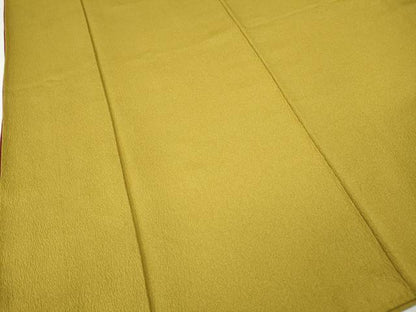 平和屋着物●豪華振袖　芥子色　正絹　逸品　CABI9921ut