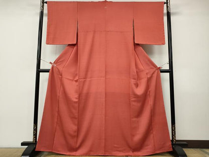 平和屋着物●江戸小紋　作家物　角通し　正絹　逸品　未使用　CABI9925ut