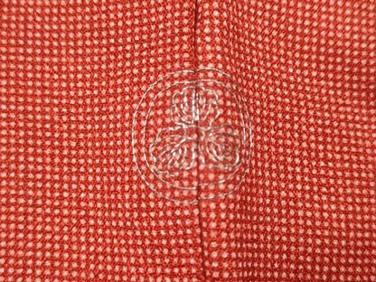 平和屋着物●江戸小紋　作家物　角通し　正絹　逸品　未使用　CABI9925ut