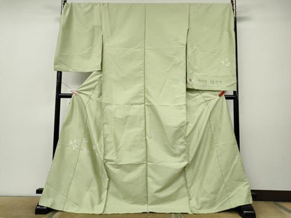 平和屋着物●訪問着　福叶卯　仮絵羽　正絹　逸品　未使用　CABI9934ut