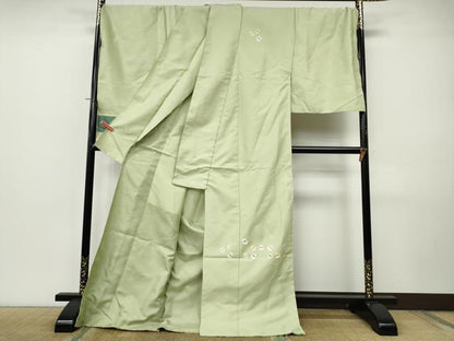平和屋着物●訪問着　福叶卯　仮絵羽　正絹　逸品　未使用　CABI9934ut