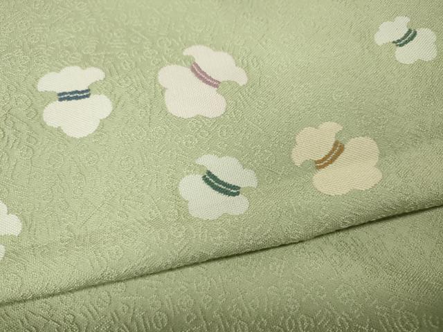 平和屋着物●訪問着　福叶卯　仮絵羽　正絹　逸品　未使用　CABI9934ut
