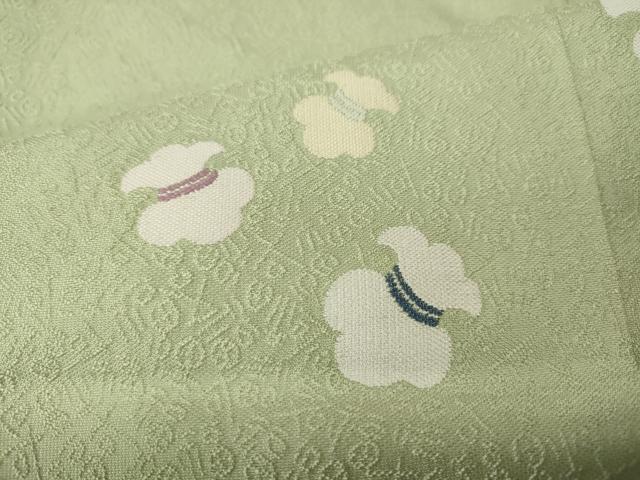 平和屋着物●訪問着　福叶卯　仮絵羽　正絹　逸品　未使用　CABI9934ut