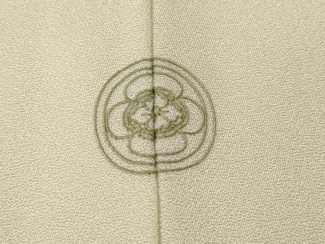 平和屋着物●訪問着　地紙花文　シルエット　暈し染め　金彩　正絹　逸品　CABI9943ut