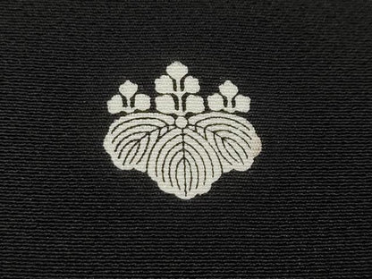 平和屋着物●和紙染染色作家・植村彩弘　黒留袖　蔦の葉文　暈し染め　金銀彩　やまと誂製　正絹　逸品　CABI9946ut
