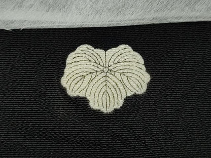 平和屋着物●豪華黒留袖　作家物　駒刺繍　日本の心　金彩　正絹　逸品　未使用　CABI9949ut