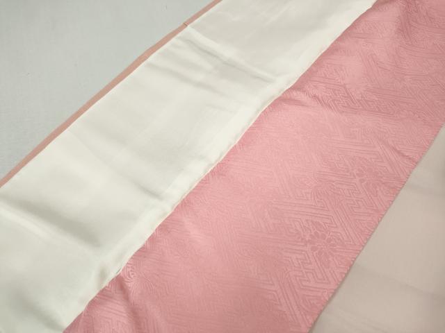 平和屋着物●訪問着　駒刺繍　扇面草花文　暈し染め　金彩　鈴乃屋扱い　正絹　逸品　未使用　CABI9952ut