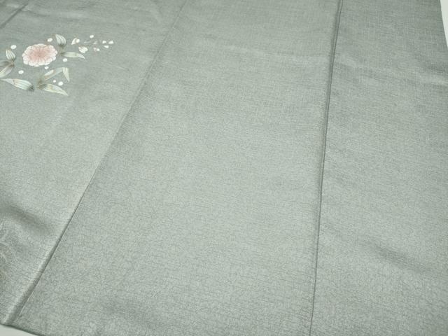 平和屋着物●訪問着　舞花文　シルエット　暈し染め　金彩　正絹　逸品　CABI9953ut