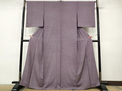 平和屋着物●江戸小紋　鮫小紋柄　正絹　逸品　CABI9971ut
