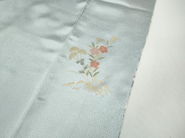 平和屋着物●訪問着　枝花文　暈し染め　金彩　正絹　逸品　CABI9979ut