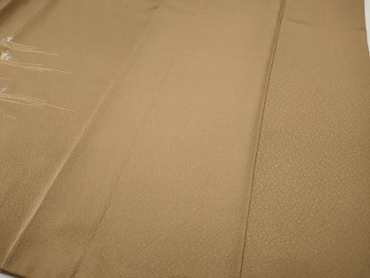 平和屋着物●中国三大刺繍　相良刺繍　総刺繍　訪問着　船　松　正絹　逸品　CABI9987ut
