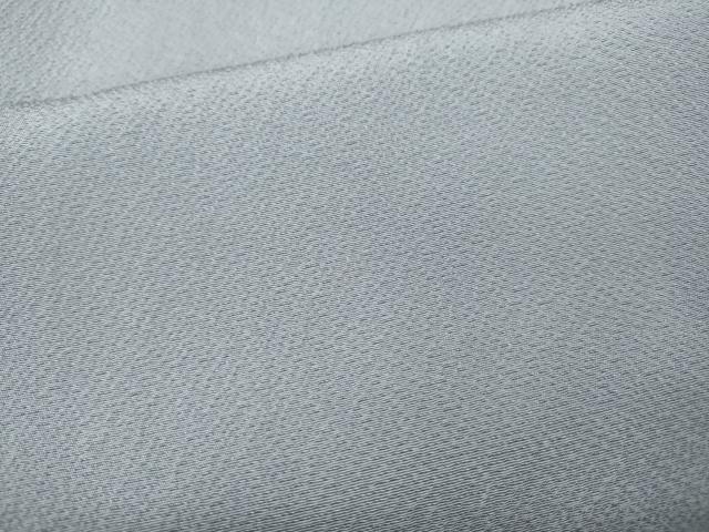 平和屋着物●上質な色無地　灰青色　正絹　逸品　CABI9997ut