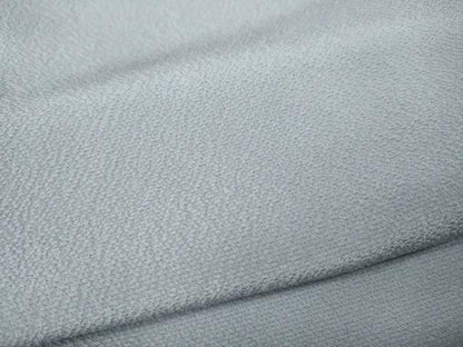 平和屋着物●上質な色無地　灰青色　正絹　逸品　CABI9997ut