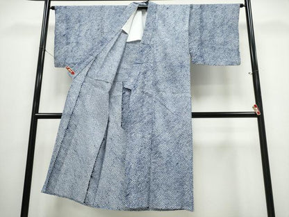 平和屋着物∴夏物　男性　浴衣　有松鳴海絞り　三浦絞り　綿　逸品　CABJ0009ng