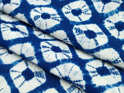 平和屋着物∴夏物　浴衣　有松鳴海絞り　蜘蛛絞り　綿　逸品　CABJ0012ng
