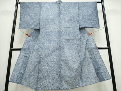 平和屋着物∴夏物　男性　浴衣　有松鳴海絞り　三浦絞り　綿　逸品　CABJ0026ng
