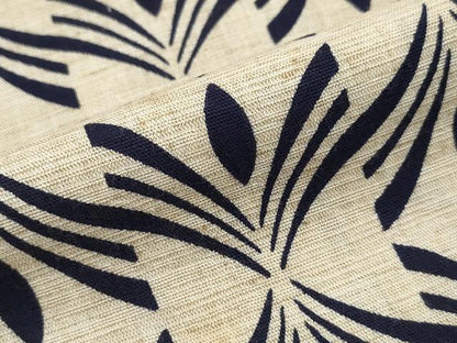平和屋着物∴夏物　浴衣　注染　手縫い　幾何学文様　日本製　綿　逸品　CABJ0065ng
