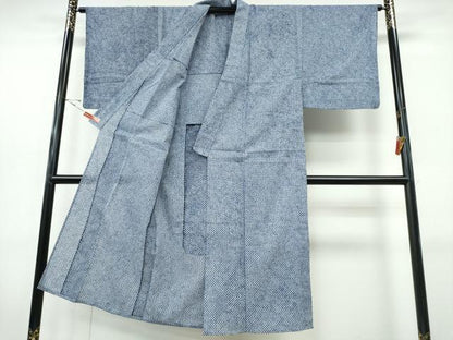 平和屋着物∴夏物　男性　浴衣　有松鳴海絞り　三浦絞り　綿　逸品　CABJ0081ng