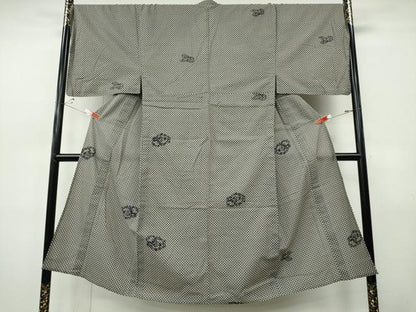 平和屋着物∴夏物　男性　浴衣　tsumori chisato　網目吉祥文　綿　逸品　CABJ0090ng