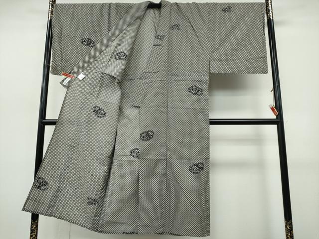 平和屋着物∴夏物　男性　浴衣　tsumori chisato　網目吉祥文　綿　逸品　CABJ0090ng