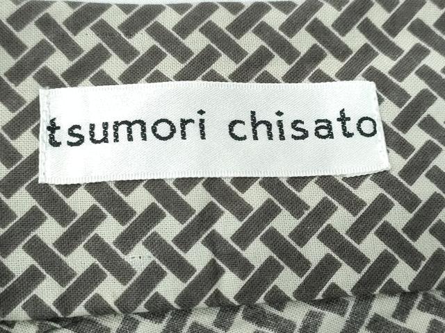 平和屋着物∴夏物　男性　浴衣　tsumori chisato　網目吉祥文　綿　逸品　CABJ0090ng