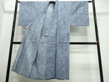 平和屋着物∴夏物　男性　浴衣　有松鳴海絞り　三浦絞り　綿　逸品　CABJ0113ng