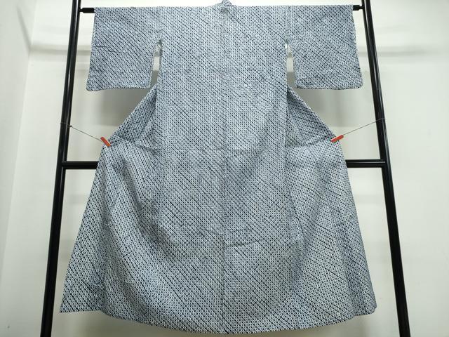 平和屋着物∴夏物　浴衣　有松鳴海絞り　蜘蛛絞り　綿　逸品　CABJ0119ng