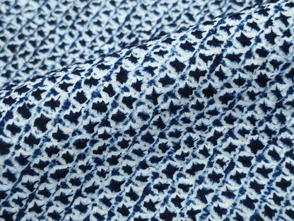 平和屋着物∴夏物　浴衣　有松鳴海絞り　三浦絞り　綿　逸品　CABJ0126ng