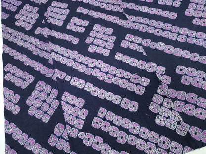 平和屋着物∴夏物　浴衣　有松鳴海絞り　蜘蛛絞り　斜線吉祥文　綿　逸品　CABJ0159ng