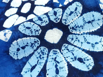 平和屋着物∴夏物　浴衣　有松鳴海絞り　舞菊間道　綿　逸品　CABJ0185ng
