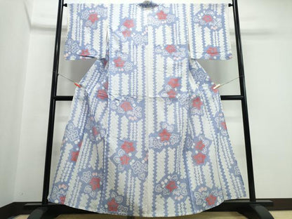 平和屋着物∴夏物　浴衣　有松鳴海絞り　綿　逸品　未使用　CABJ0205ng
