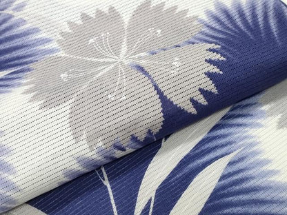 平和屋着物∴夏物　浴衣　綿絽　撫子草文　綿　逸品　CABJ0214ng