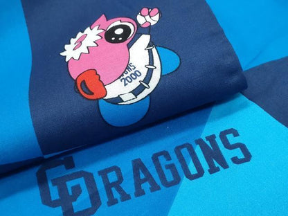 平和屋着物∴夏物　浴衣　野球キャラクター　綿　逸品　CABJ0224ng