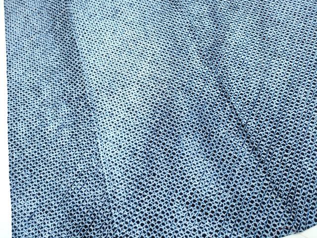 平和屋着物∴夏物　浴衣　有松鳴海絞り　三浦絞り　綿　逸品　CABJ0235ng