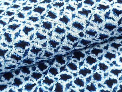 平和屋着物∴夏物　浴衣　有松鳴海絞り　三浦絞り　綿　逸品　CABJ0235ng