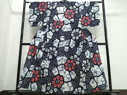 平和屋着物∴夏物　浴衣　有松鳴海絞り　綿　逸品　未使用　CABJ0245ng