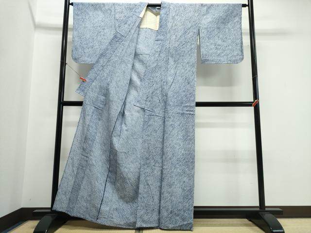 平和屋着物∴夏物　浴衣　有松鳴海絞り　三浦絞り　綿　逸品　CABJ0273ng