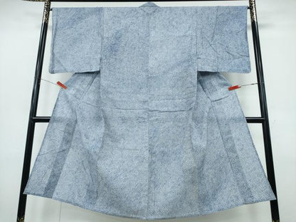 平和屋着物∴夏物　男性　浴衣　有松鳴海絞り　三浦絞り　綿　逸品　CABJ0316ng