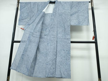 平和屋着物∴夏物　男性　浴衣　有松鳴海絞り　三浦絞り　綿　逸品　CABJ0316ng