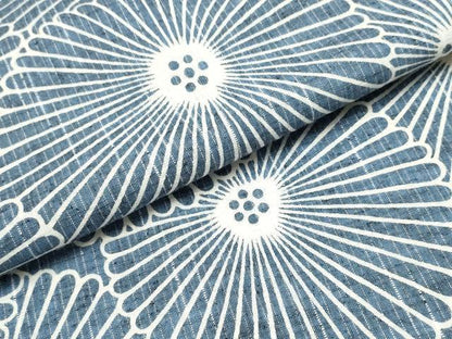 平和屋着物∴夏物　竺仙鑑製　浴衣　菊尽くし　綿　逸品　CABJ0373ng