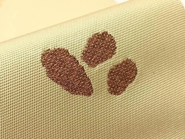 平和屋着物●西陣　川島織物　六通柄　本袋帯　菱吉祥文　金銀彩　正絹　逸品　CABJ0405vp