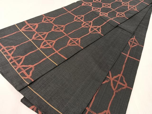 平和屋着物●西陣　六通柄袋帯　吉祥文様　正絹　逸品　未使用　CABJ0452vp