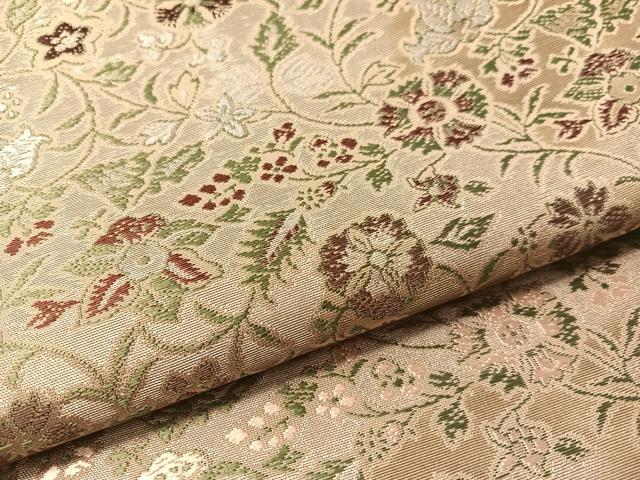 平和屋着物●龍村織宝謹製　全通柄袋帯　早雲寺銀襴　正絹　逸品　CABJ0478vp