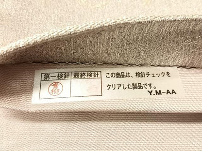 平和屋着物●六通柄袋帯　重ね山文　金銀糸　正絹　逸品　CABJ0487vp